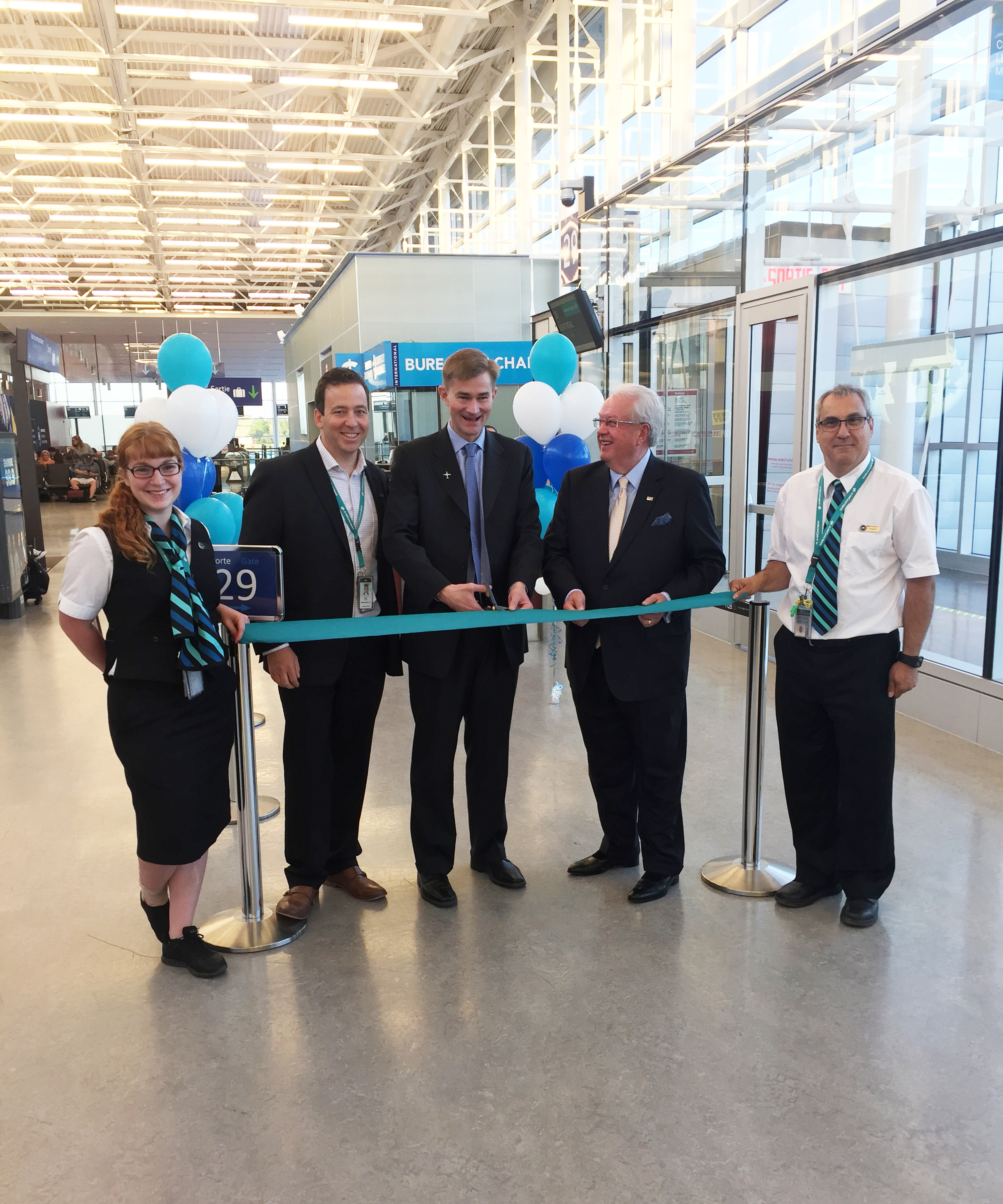 Lancement YQB-YUL WestJet