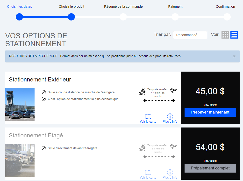Prépaiement complet