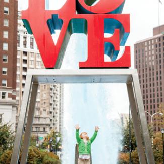 LOVE par/by Robert Indiana - Crédit photo : Steve Enoch